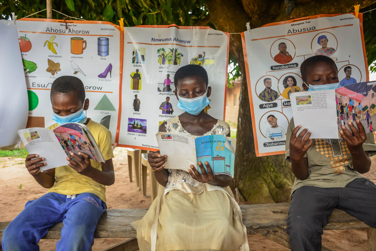 World Vision desarrolla un programa para desbloquear la alfabetización galardonado por la UNESCO