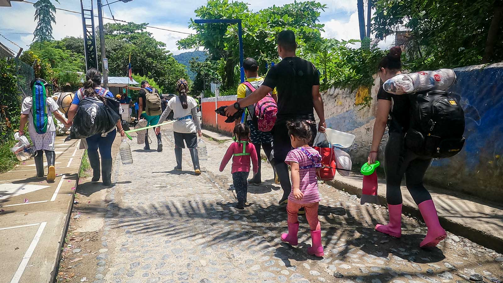 Población en situación de migración en el municipio de Necoclí, Colombia