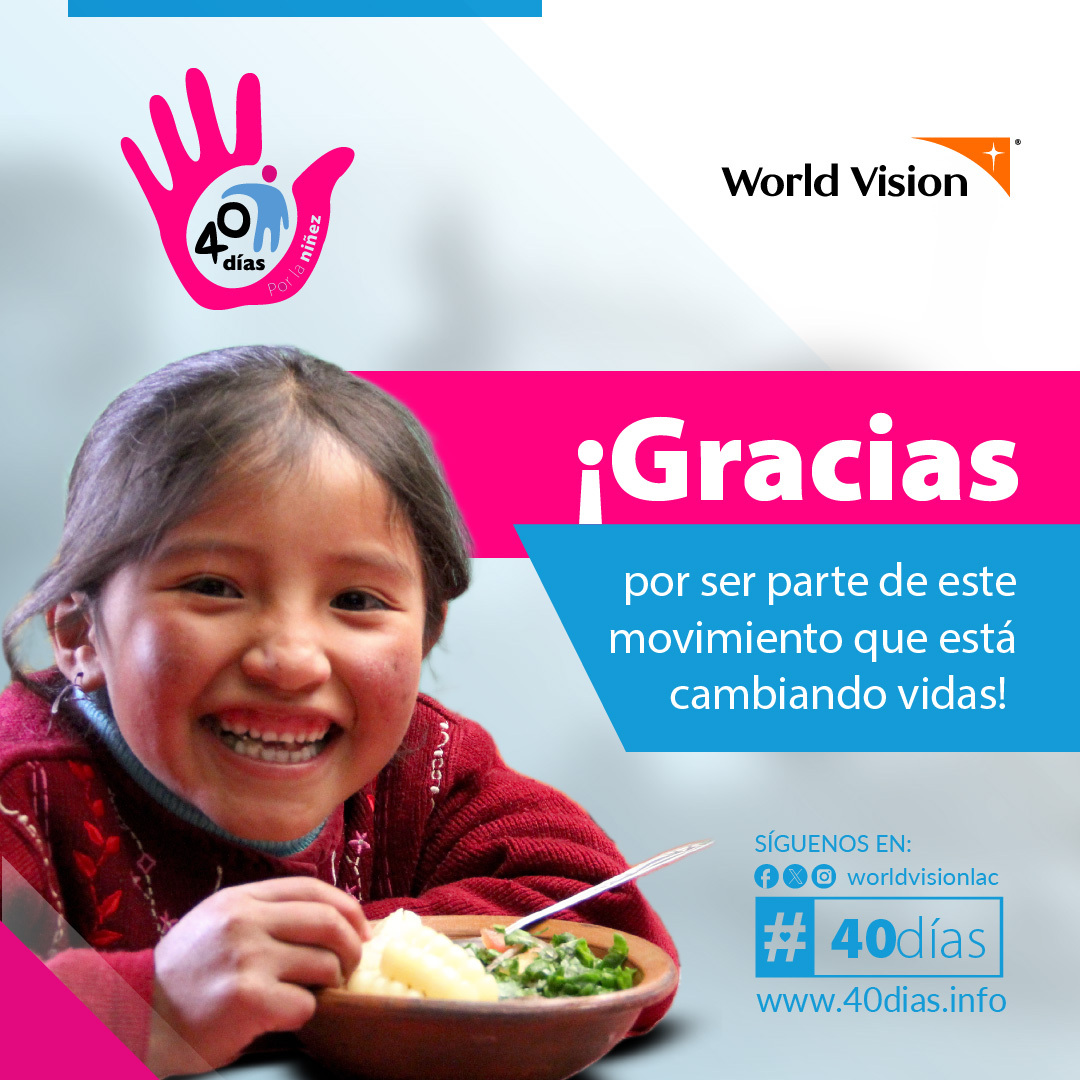 40 días por una niñez sin hambre
