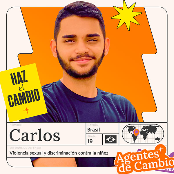 Carlos Henrique, agente de cambio en Brasil