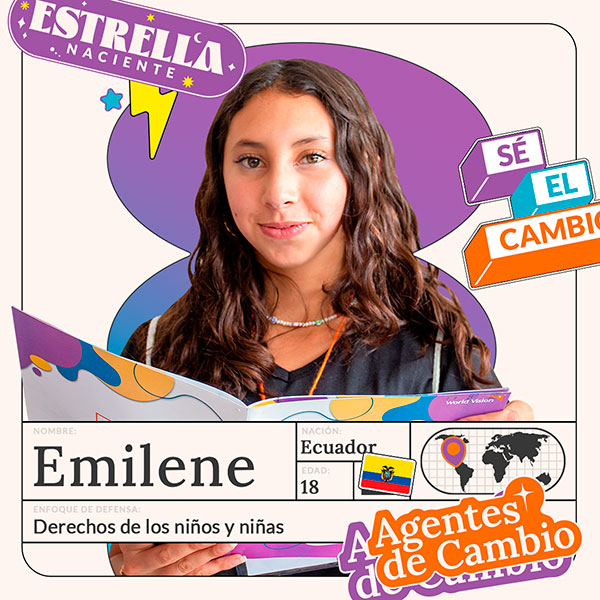 Emilene, agente de cambio en Ecuador