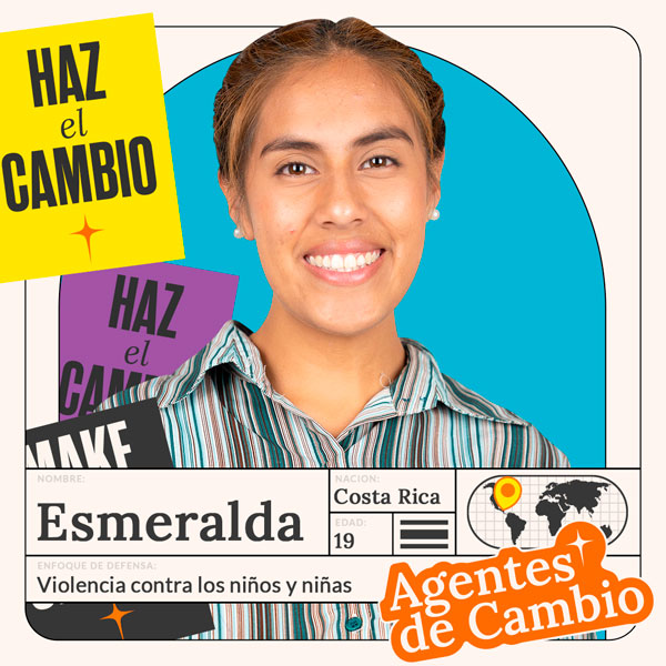 Esmeralda, agente de cambio en Costa Rica
