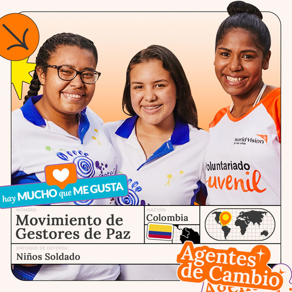 Gestores de Paz, agentes de cambio en Colombia
