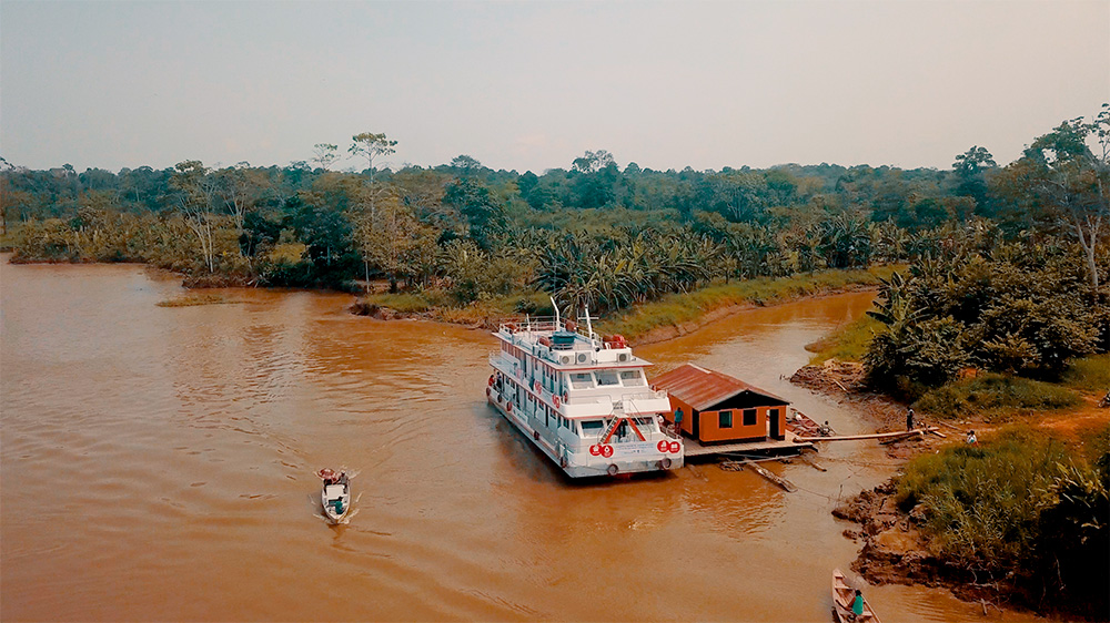 El barco Solidaridad de World Vision.