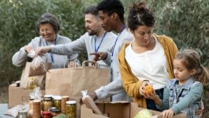 Un acto de solidaridad es donar a una ONG