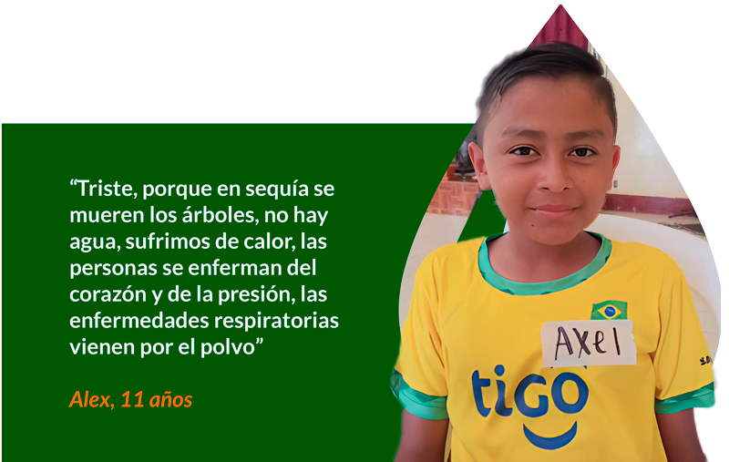 Alex, niño del Corredor Seco