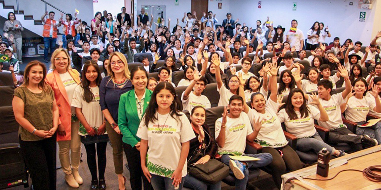 Jóvenes exhortan a congresistas de Perú a trabajar de manera articulada frente al cambio climático