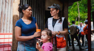 Equipo de Respuesta Rápida en Honduras.