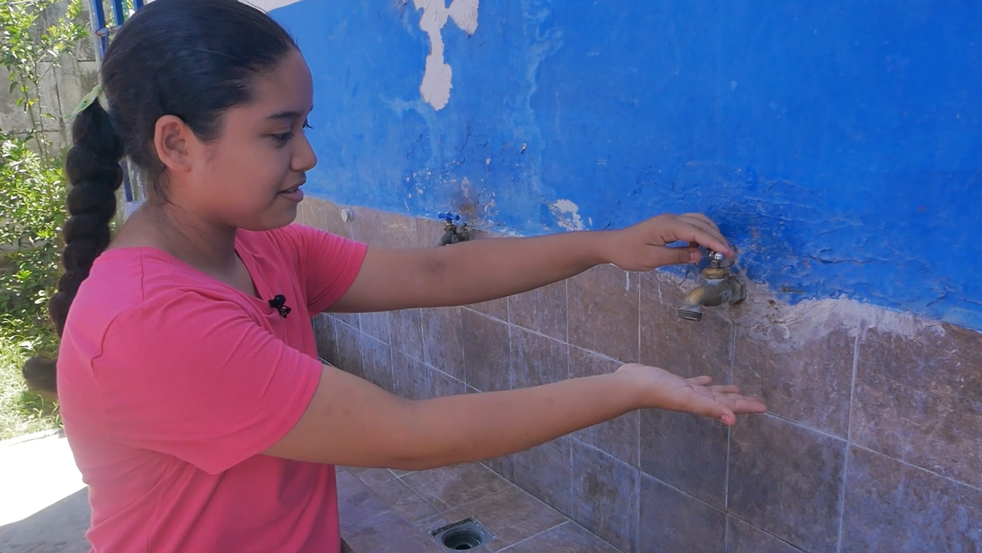 “Me preocupan todos los riesgos que tenemos por la falta de agua”