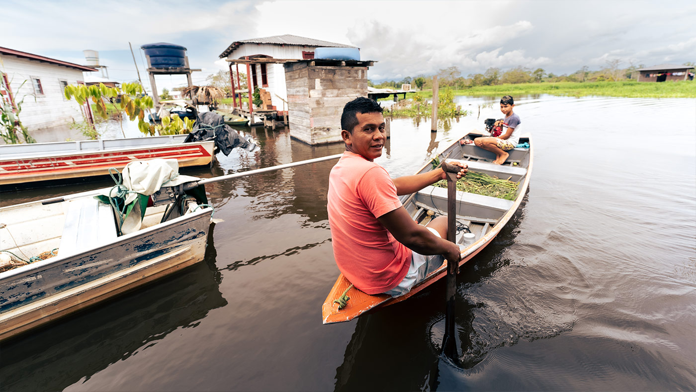 Se reducen de forma crítica los niveles de agua en el río Amazonas y sus afluentes.