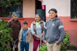 Familia de una comunidad