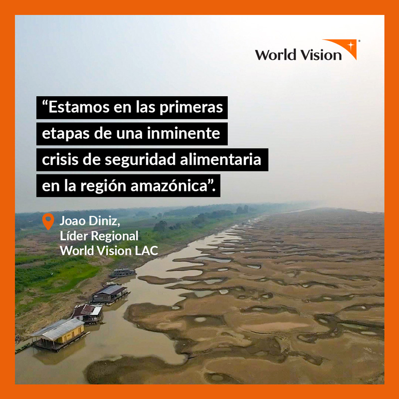 Sequía en el Amazonas