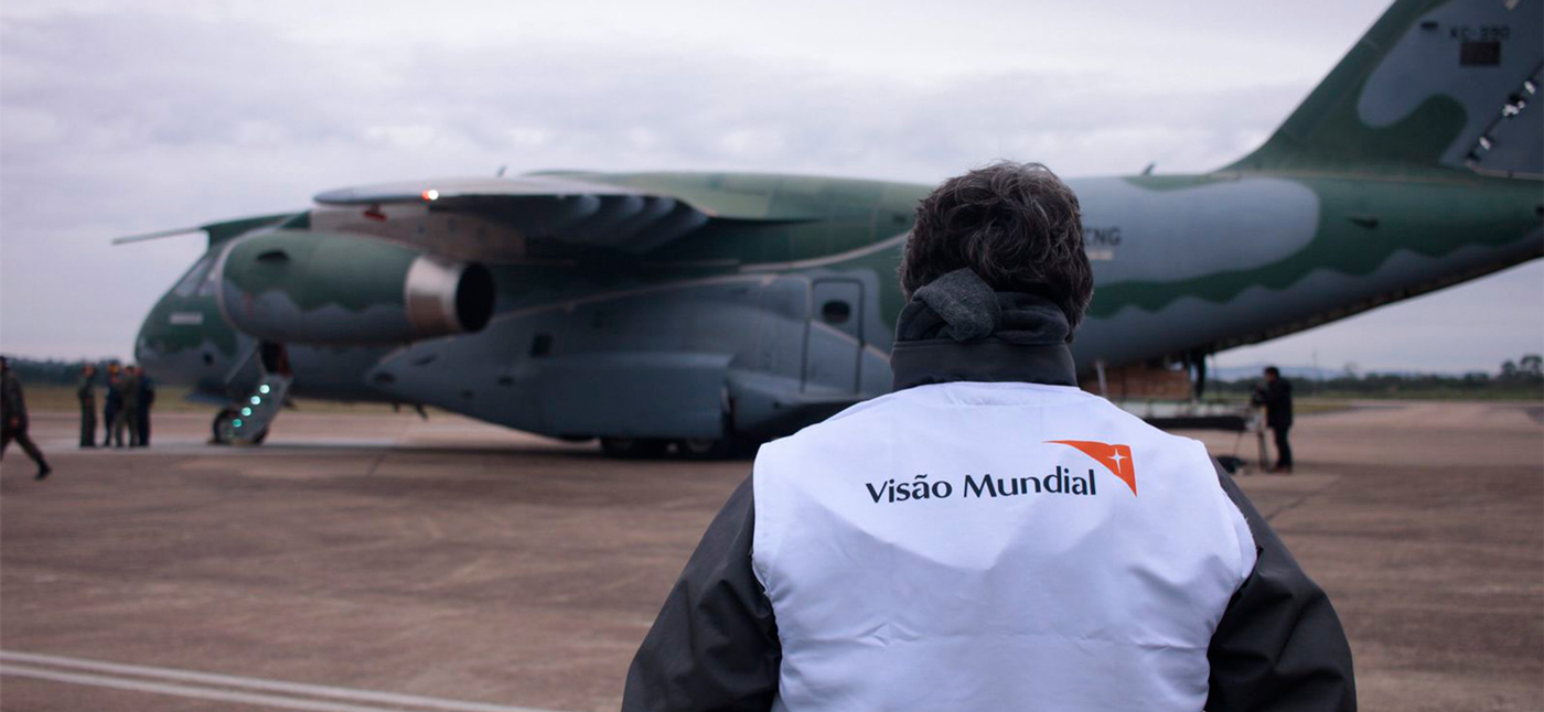World Vision envía 20 toneladas de alimentos y agua para familias de Rio Grande do Sul, Brasil